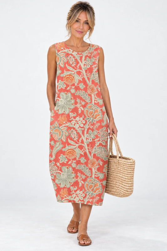 VESTIDO ALBA™ – ELEGANCIA FLORAL CON ENCANTO NATURAL