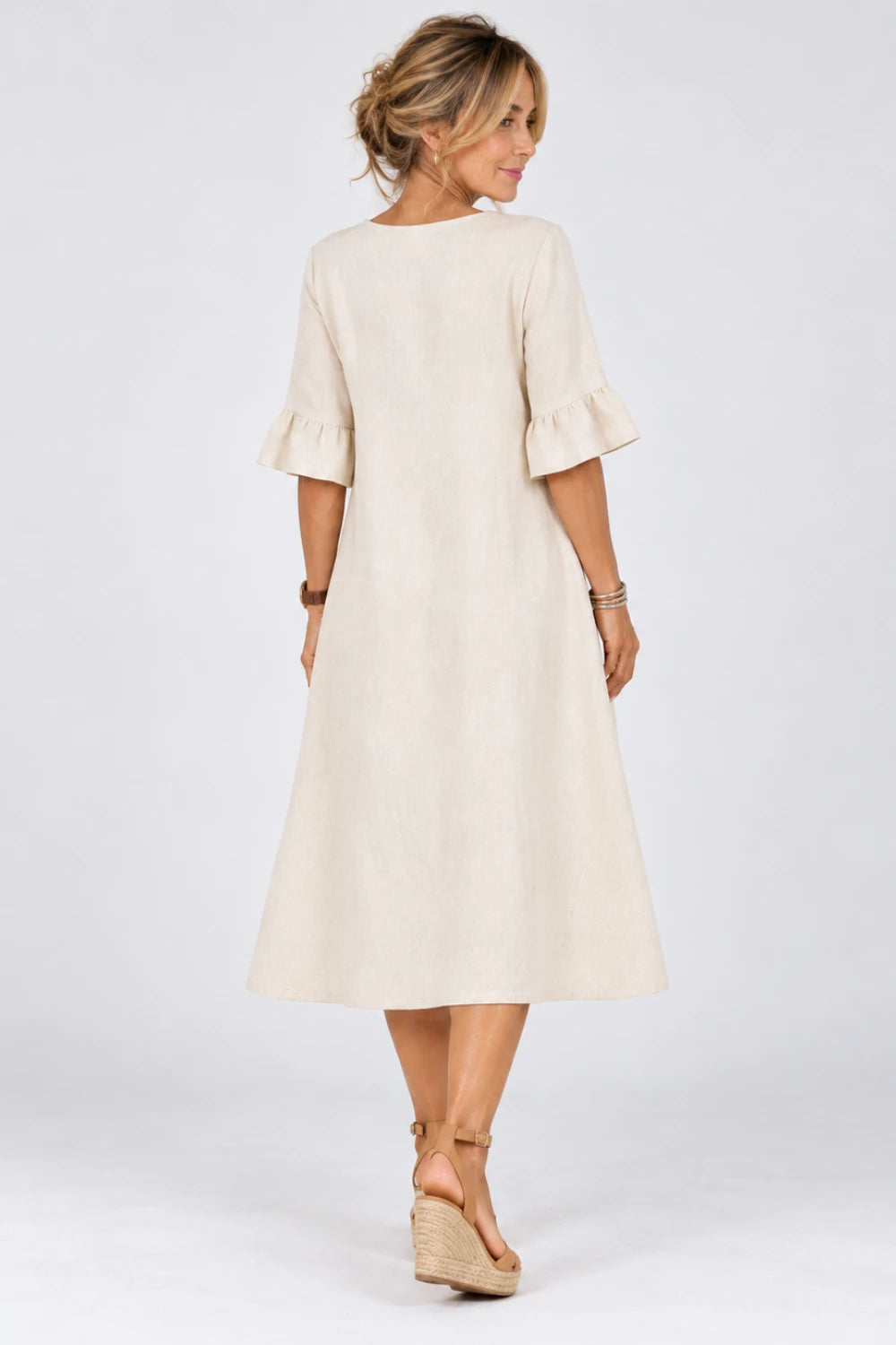 VESTIDO ELENA™ – ELEGANCIA NATURAL Y COMODIDAD