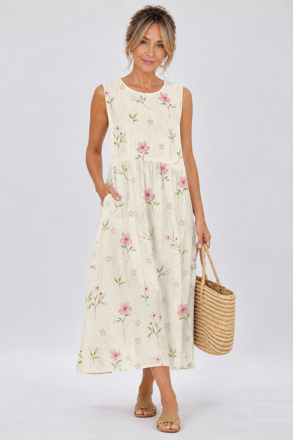 VESTIDO FLORENCIA™ | FRESCURA Y ELEGANCIA NATURAL