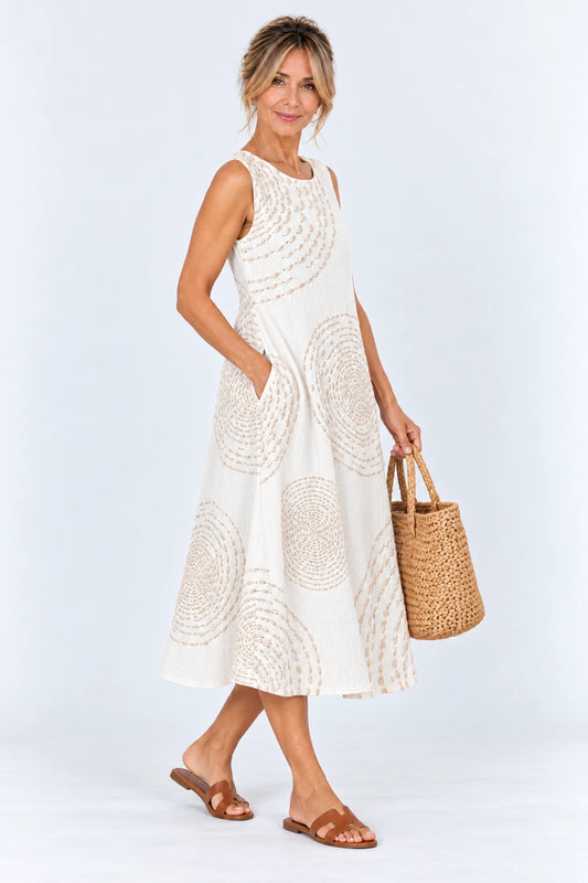VESTIDO ALMA™ – ELEGANCIA NATURAL Y ENCANTO ARTESANAL