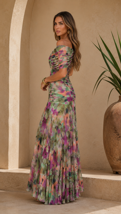 GIOVANNA™ | VESTIDO PLISADO ELEGANTE MULTICOLOR