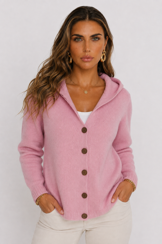 Rocío | Chaqueta de Punto con Capucha
