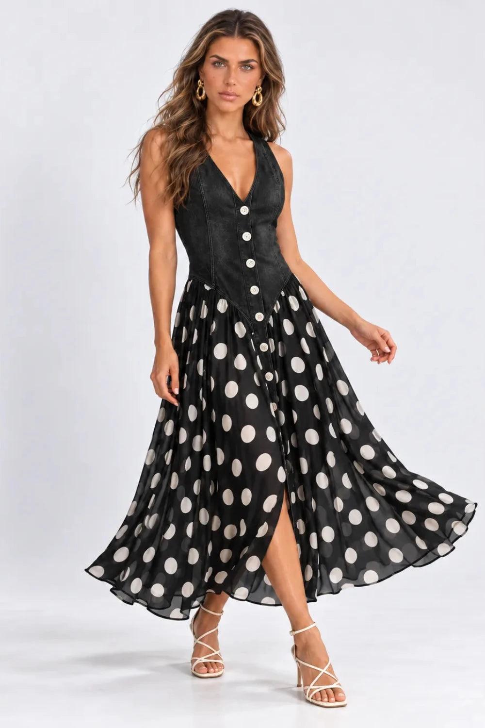VESTIDO RENATA™ – ELEGANCIA DENIM