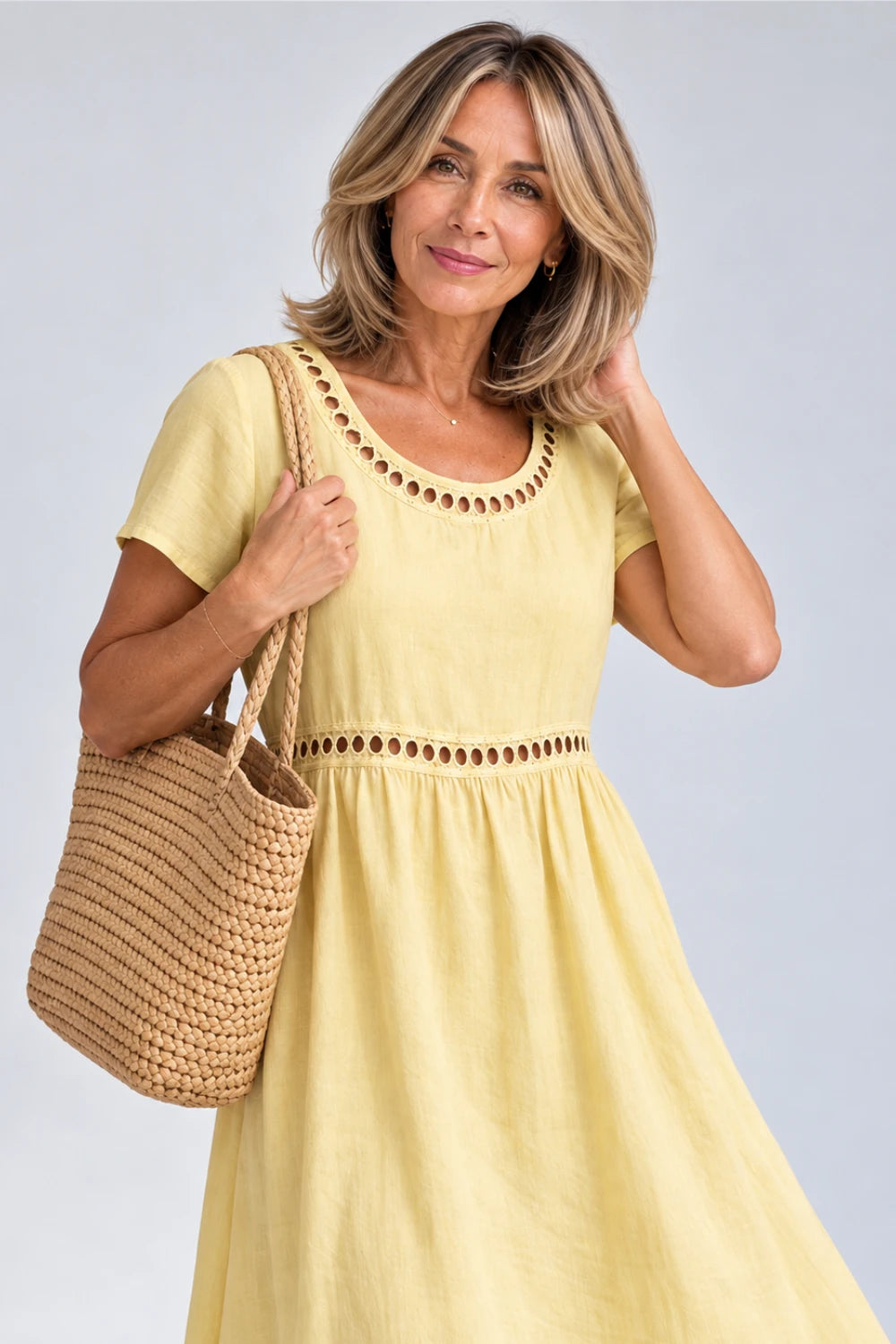 VESTIDO CLAUDIA™ – ENCANTO NATURAL Y COMODIDAD