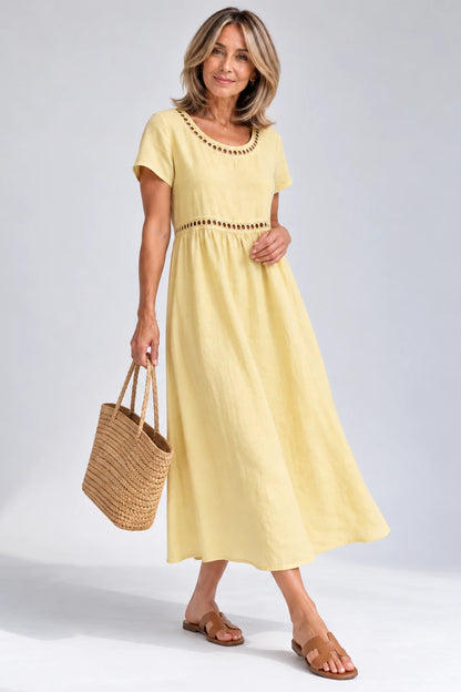 VESTIDO CLAUDIA™ – ENCANTO NATURAL Y COMODIDAD
