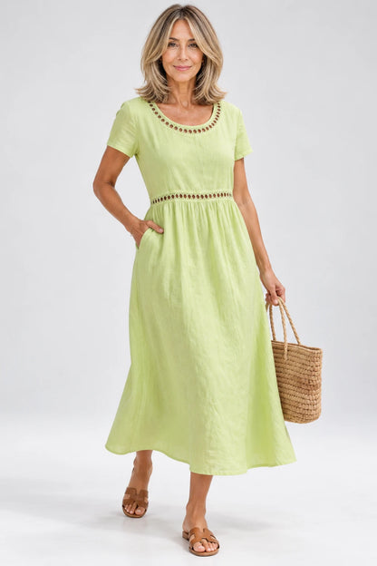 VESTIDO CLAUDIA™ – ENCANTO NATURAL Y COMODIDAD