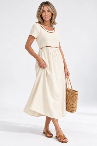 VESTIDO CLAUDIA™ – ENCANTO NATURAL Y COMODIDAD