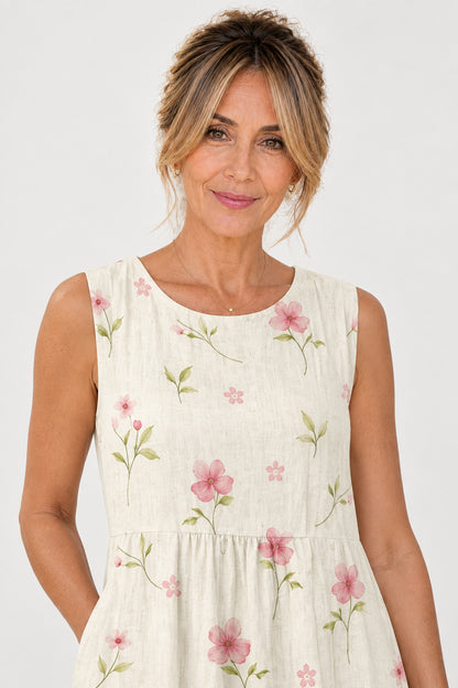 VESTIDO FLORENCIA™ | FRESCURA Y ELEGANCIA NATURAL