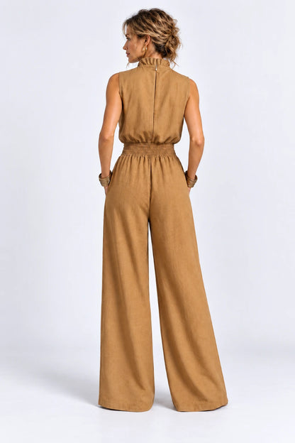 CELIA™ | MONO ELEGANTE SIN MANGAS CON CUELLO ALTO