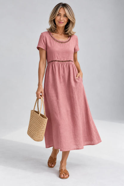 VESTIDO CLAUDIA™ – ENCANTO NATURAL Y COMODIDAD