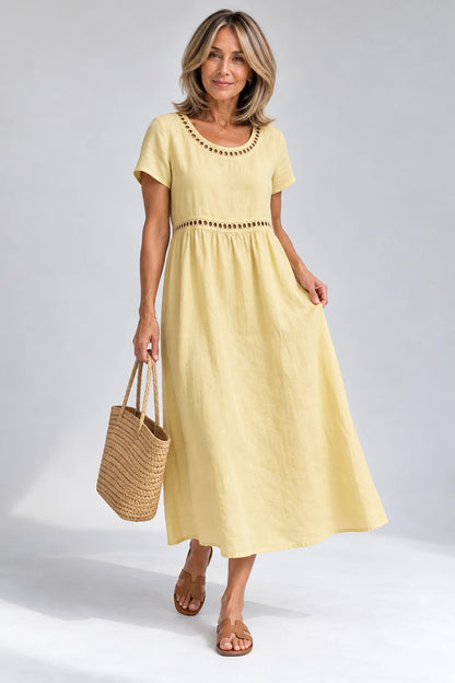 VESTIDO CLAUDIA™ – ENCANTO NATURAL Y COMODIDAD