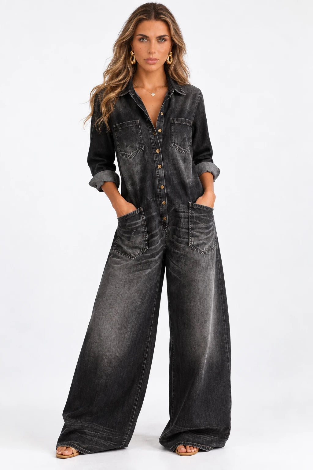 MONO VALERIA™ – ESTILO DENIM Y COMODIDAD TOTAL