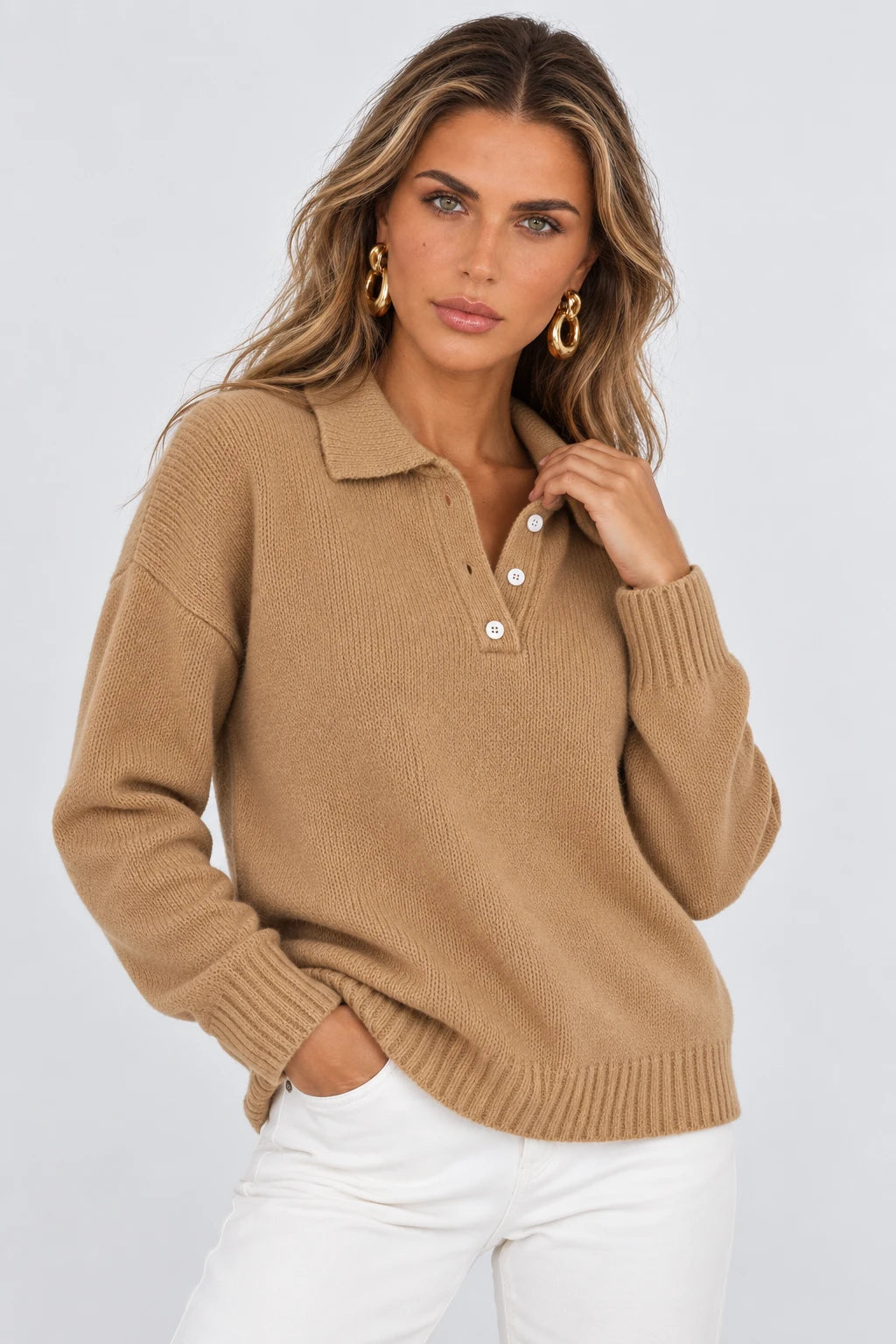 SUÉTER ALMA™ – ELEGANCIA COTIDIANA