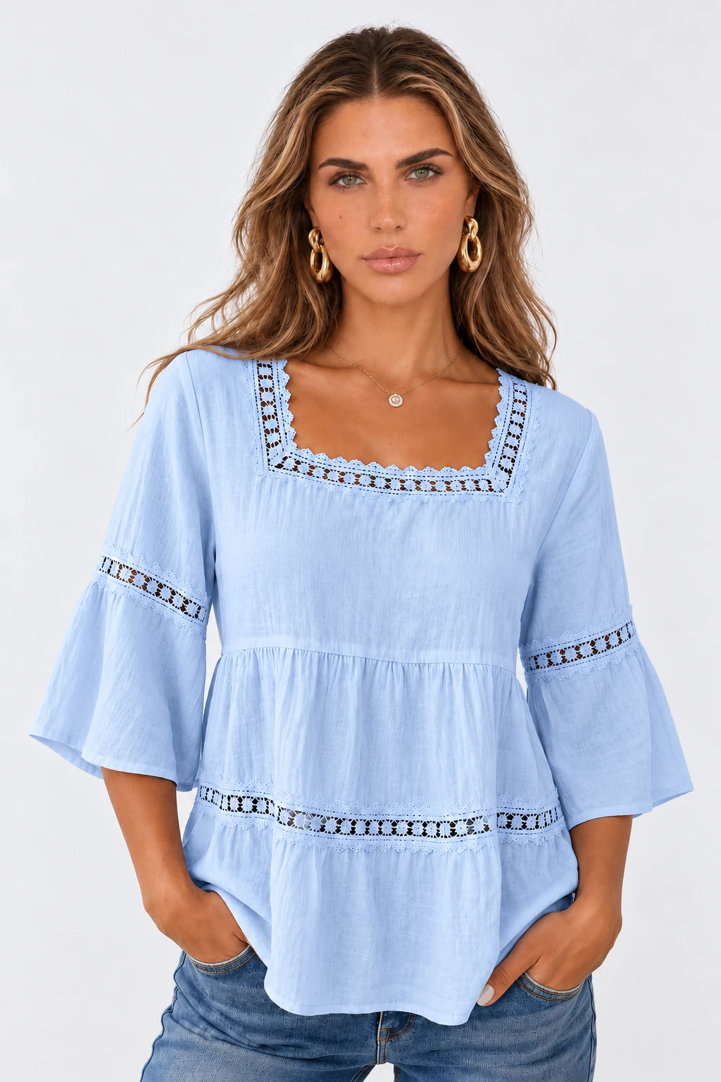BLUSA PAOLA™ – ELEGANCIA FRESCA