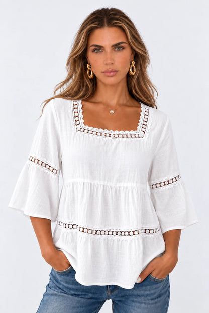 BLUSA PAOLA™ – ELEGANCIA FRESCA