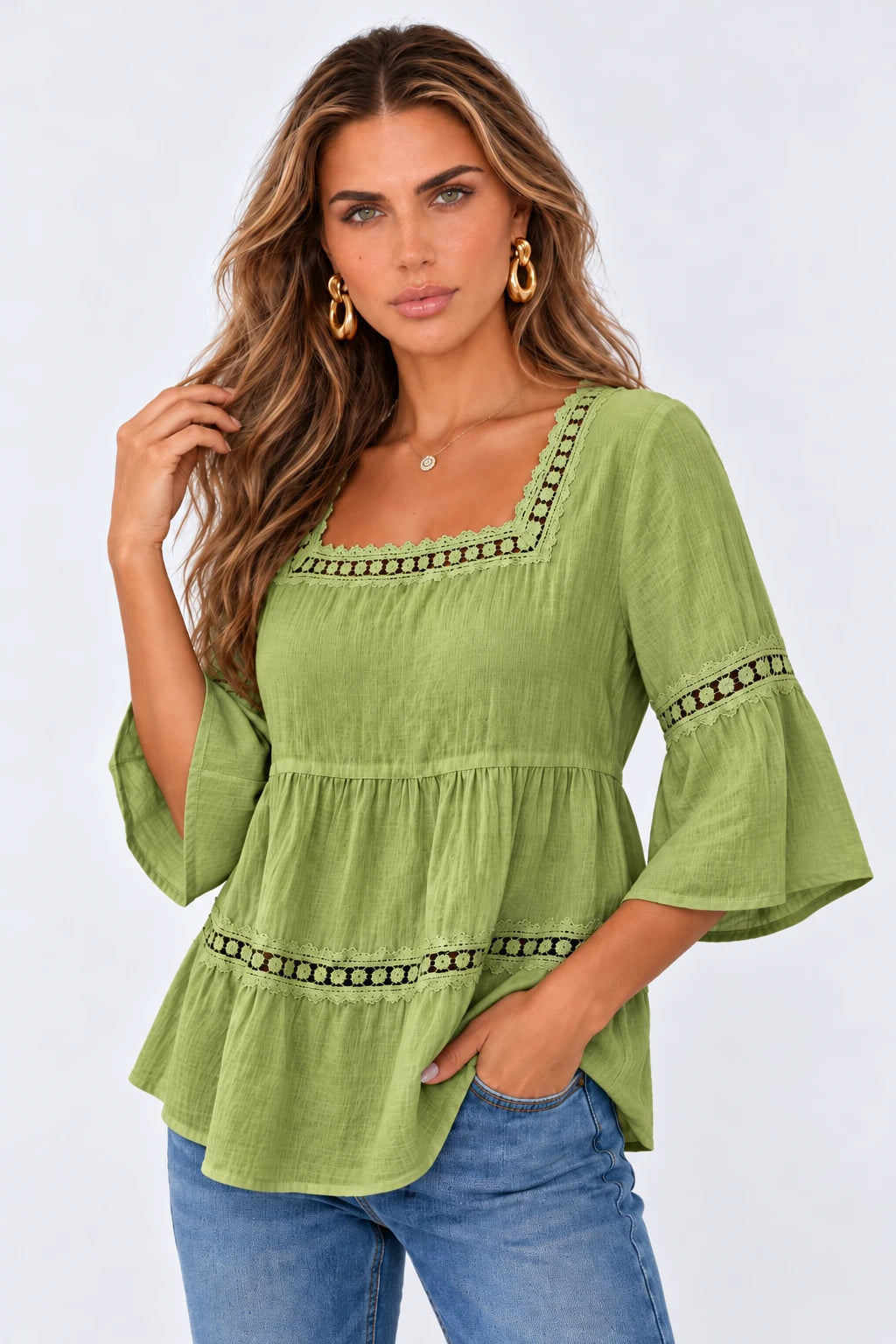 BLUSA PAOLA™ – ELEGANCIA FRESCA