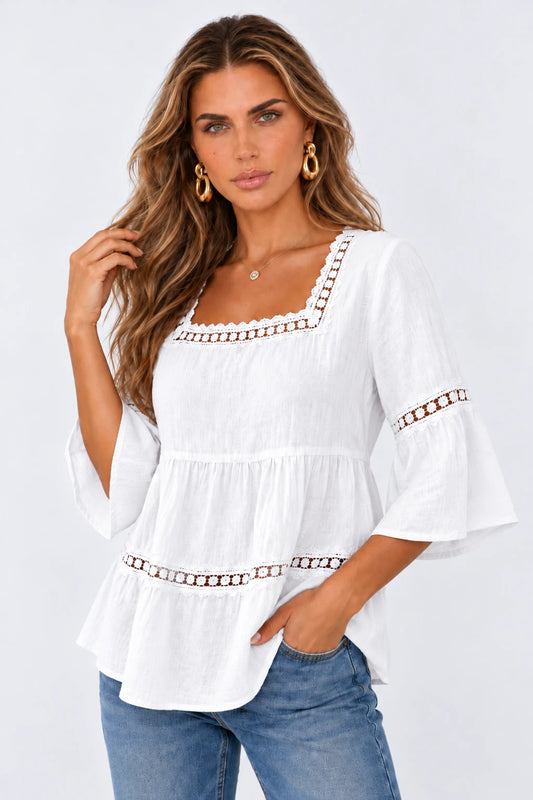 BLUSA PAOLA™ – ELEGANCIA FRESCA