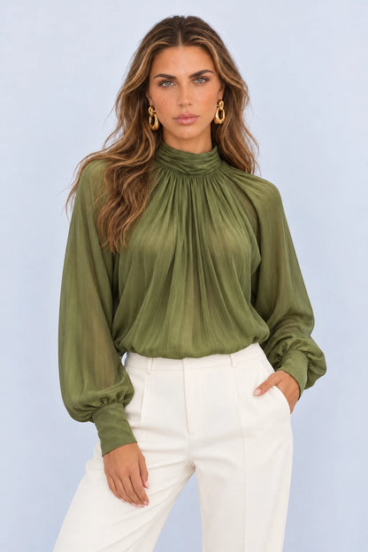 BLUSA OLIVIA™ – ELEGANCIA NATURAL